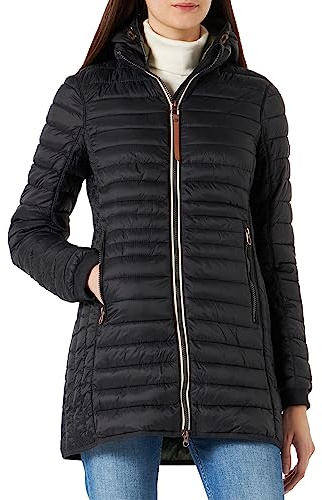 camel active Damen 320050/8e50 Jacke, Black, 34