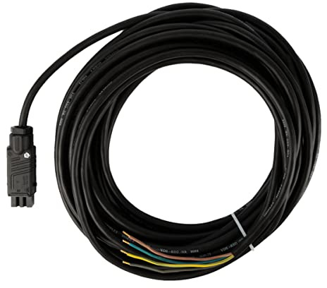 Schellenberg 17145 Raffstorestecker 10 m, STAK3 Stecker mit 4-adrigem Kabel für aussen Jalousien, verbindet den Raffstore Motor Plus mit einem Bedienelement