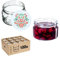 KADAX 100st Einmachgläser 250 ml, Marmeladengläser mit Twist-Off Deckel fi82, Dessertgläser, Luftdicht & Spülmaschinenfest, Dickwandiges Glas, Auswahl an Schraubverschlüssen (Folklore)