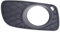 BSSTORE Griglia Paraurti Anteriore con Fendinebbia per FORTWO (451) 2007-2014 (Destro - Lato Passeggero)