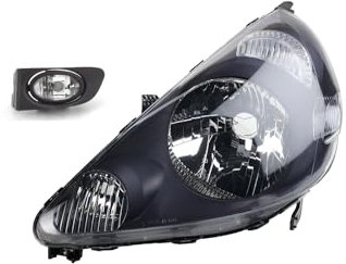 Johns, Scheinwerfer Halogen passend für Honda Jazz GD 03/02-12/04 H4 Li. Fahrer + Nebel