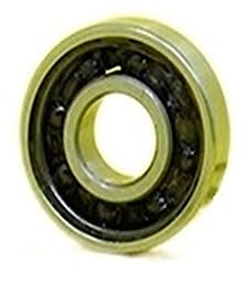 YEJIANGHUA 695 Edelstahlring Si3N4 Keramikkugeln Lager 5 * 13 * 4mm (2 Stück) ABEC-5 440C Passend for Metall Fidget Spinner S695 RS 2RS S695RS Natural