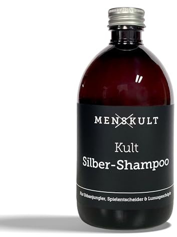 MENSKULT Silber-Shampoo beeindruckende Herren Haarpflege (500 ml)