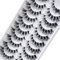 3D Falsche Wimpern,Natürliche Wimpern, Pure Handgemacht Natürlicher Look Flauschige Künstliche Wimpern,Multipack Strip Lashes 10 Paare (HYAL01w)