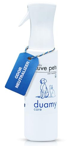 NUVE PETS Eliminador de olores de mascotas, ambientador ecológico sin propelentes, tóxicos ni alérgicos. Absorbe, bloquea y neutraliza olores. Anti-olor orines de Perros, Gatos. 500ml