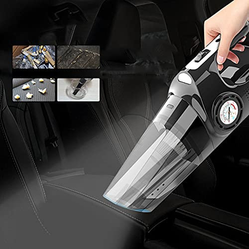 Aspirador de Coche, Recogedor de Polvo, Potente Succión para Oficina, Hogar, 120W