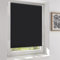 Sekey Verdunklungsrollo ohne Bohren Klemmfix Doppelseitig gleichfarbig Freihängendes Seitenzugrollo effektiver Sonnenschutz und Sichtschutz Rollo Verdunkelung 55x130cm Schwarz
