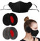 HENGBIRD 2 Paare Earbags Damen, Earbags OhrenwäRmer Damen Herren, OhrwäRmer, OhrenschüTzer Winter Damen, Ohrenschutz Wind, OhrenschüTzer Wind für Damen, mit 1 Einer Mundmaske