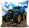 HUASHUZI Kissenbezug 40x40 cm Kissen Traktor trecker deko für sofakissen kissenbezüge dekokissen couchkissen kissenhülle Sofa Schlafzimmer Wohnzimmer Zimmer zierkissen