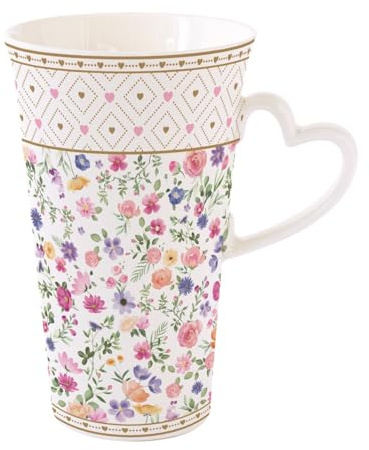 Easy Life Mon Amour MAMO3104 Tasse avec anse en forme de cœur 600 ml