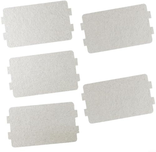 Set of 5 Mica Waveguide Covers Insulation Solution for Microwave Appliances
