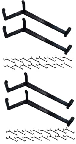 Operitacx 2 Ensembles Branch Puller Branch Pressoir Olive Supports D'arbres pour Arbres Fruitiers Écarteur De Membres Pince À Cintrer Les Brindilles Plastique Noir 40 Pièces * 2