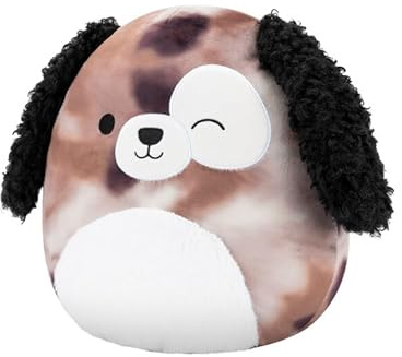 Squishmallows Zerdan der braune, marmorierte Zwinkernhund, 30 cm