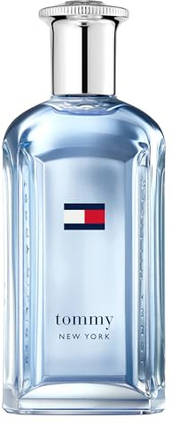Tommy Hilfiger – Tommy New York Eau de Toilette 100 ml – Men Fragrance – Fougère Spicy – Spicy and Woody Notes – Blue Glass Bottle