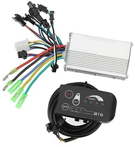 Szwaldaper 24V 250W 350W Bürstenloser Motorcontroller 810 LED-Display-Kit for Elektro-Fahrrad-Scooter Elektronischer Geschwindigkeitsregler