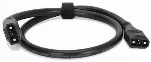 Passend für E-coFlow XT150 Delta 2,2 Max, Max, 3,3 Plus, 3 1500, Wave 2 | Stromanschlusskabel, 1 m, nicht passend für Pro 3