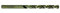 KS Tools 330.3032 Lot de 10 Forets HSS-CO au cobalt 3,2 mm