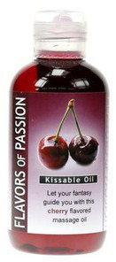 Kissable Massage Oil - Küssbares Massageöl  Kirsche  -150 ml
