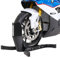 Constands Easy Plus Motorrad Ständer für 15 bis 21, 90-180 mm Reifenbreite, Motorradwippe Montageständer Motorrad, passend für alle gängigen Vorderräder & viele Hinterräder - Schwarz