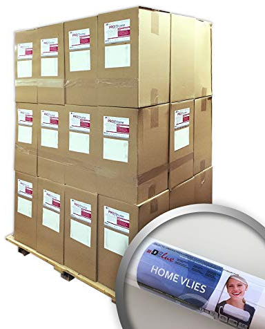 HomeVlies 120 g glatte überstreichbare Vliestapete Glattvlies Renoviervlies Malervlies weiß 1 Pal. 1535 qm 288 Rollen FSC® MIX CREDIT Nr. TSUD-COC-001718-KR