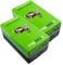 Twin Pack Perry 1127A050BK 50mm No 1127 Double Locking Long Throw Lock with Elongated Keep and Stainless Steel Bar