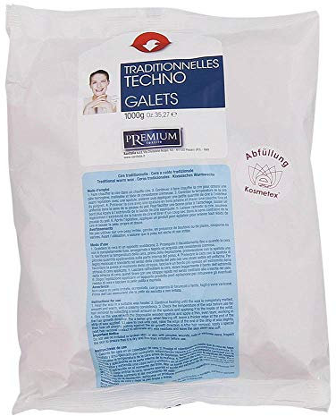 Kosmetex Premium Rosa Wachs-Scheiben, Warmwachs-Taler, Titanium-Rosa Wachstaler ohne Vliesstreifen, 1kg