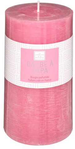 Atmosphera - Duftkerze Elea - Zuckerwatte - 411 g - Zuckerwatte rosa