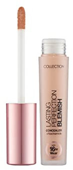 Collection Cosmetics Lasting Perfection Full Coverage Blemish Concealer angereichert mit Niacinamid, 4 ml, Beige