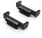 FaltschließE，DornschließE 22mm bis 16mm Edelstahl Watch Strap Adapter für Casio G-Shock DW5600 GA110-Anschlüsse Gshock-Uhrband-DIY-Konverter (Color : Black)