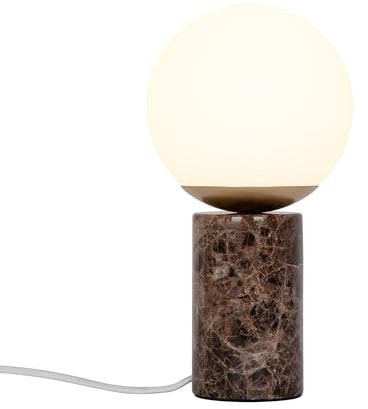 Nordlux Tischleuchte Lilly Marmor braun 2213575018