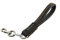 DONGKER Kurzführer Hund, 35 cm Kurze Hundeleine, Klassische Hunde Lederleine mit 360° Drehbar Karabiner, 2 cm Breite