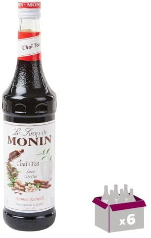 Lot de 6 Sirop - Thé chaï - 70cL