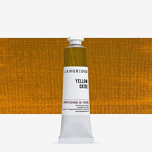 Langridge : Oil Paint : 40ml : Yellow Oxide