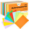 600 Stück Moderationskarten, 10,2 x 15,2cm Karteikarten 150 g/m² Blanko Lernkarten Vokabelkarten für Zuhause Schule Büro (10 Farben)