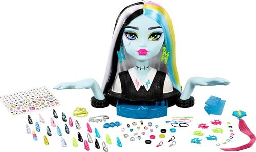 Monster High, Muñeca con Cabeza de Estilo Frankie de MH
