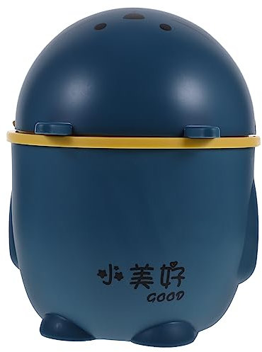 Papelera Papelera para Escritorio Mini Bote de Basura con Tapa Bote de Basura Bote de Basura