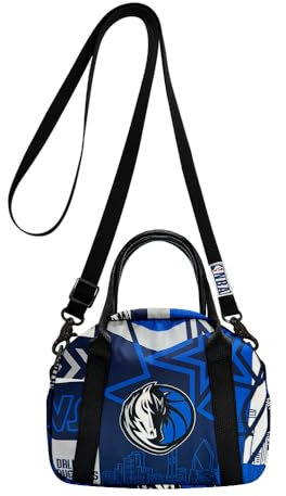 Mavericks Sling Purse - Adult Street Series Crossbody Bag: Water Resistant Sling Backpack Dallas Mavericks Merch & Gifts