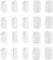 VEGCOO 40PCS White Fluffy Duster, Pledge Fluffy Dusters Refills, Disposable Duster Heads, Compatible for FLASH/PLEDGE/SWIFFER Dust Magnet, Hand Duster Refills