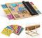 Becko US 2000-Pc Tilting Jigsaw Puzzle Board with 6 Colorful Drawers & Cover, Adjustable Puzzle Table with Built-in Easel/Stand, Portable Tables with Storage for Adults