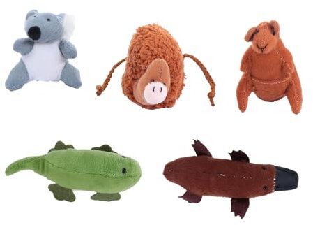 FELTECHELECTR 1satz Mini Finger Puppen Lustige Handpuppen Für Kreativität Und Frühen Bildung Für Spiel Und Erzählung Niedliche Tiermotive Für Familienzeit Und Lernspiele