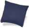 NOAH VERDE Zierkissen-Waffelpique mit Füllung: Blau, Kissen 45x45 100% Baumwolle, Dekokissen mit Füllung und Bezug, Sofakissen, Outdoor Kissen, Couch Kissen,Polster, Zierkissen & -hüllen Marineblau