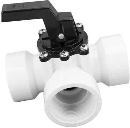 Hochwertiges 3-Wege-Pool-Umstellventil aus Kunststoff pool diverter valve Einfache Installation pool diverter valve Zuverlässige Funktion, Wasserkontrolle, Accessori e parti
