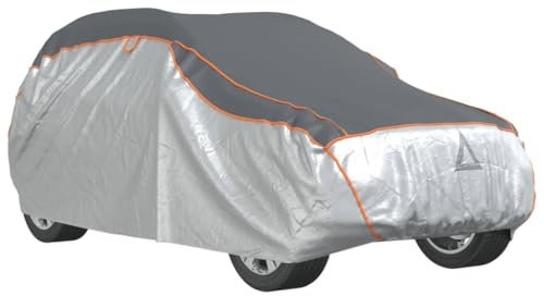 vidaXL Housse de Voiture SUV Protection Contre la grêle complète L, bâche de Voiture, Housse de Voiture d'hiver, Housse de Voiture antigel