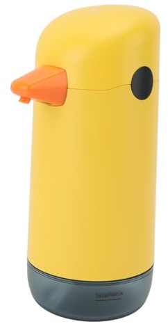 Automatischer Seifenspender Gelbe Enten Figur Batteriebetrieben für Badezimmer Küche Praktischer Schaumseifenspender mit Design und Konvenienz