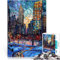 pädagogische Herausforderung New Yorker Winterglühen Puzzle für Teenager 1000 Teile 26x38cm Eltern-Kind-Interaktion für ab 14 Jahren