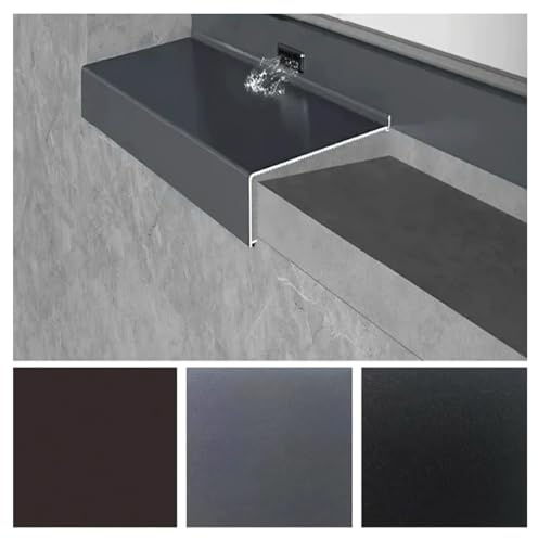 XILYZMO Alféizar Ventana Placa Repuesto Personalizada Marcos Ventana Cubierta Repisa Protectores Protección Aleación Aluminio contra Garras Perro Cubierta Placa Protectora