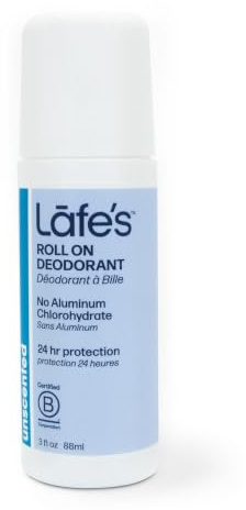 Lafe's Natural Organic Deodorant Unscented 2.5 ounce