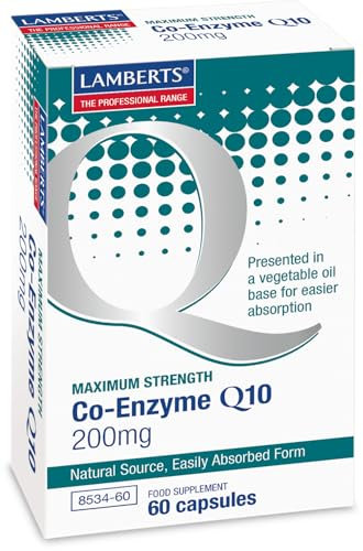Lamberts Coenzima Q10 200mg - 60 Cápsulas