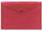 FolderSys Dokumententaschen DIN A4 quer, rot glanz, Druckknopf, 4011184