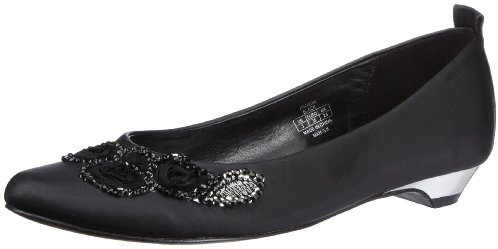 Stuart Weitzman Kinderschuhe promise, Mädchen Halbschuhe, Schwarz (black), 32 (S 1)